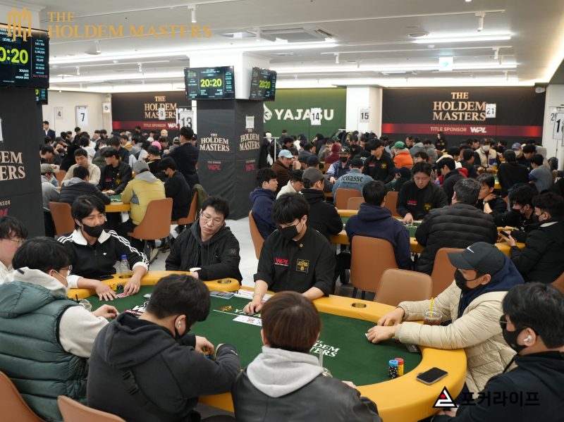 [5th The Holdem Masters M/E Day1B, C] 3/7