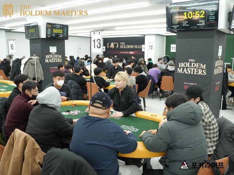 [4th The Holdem Masters NLH Ⅱ] 1.25