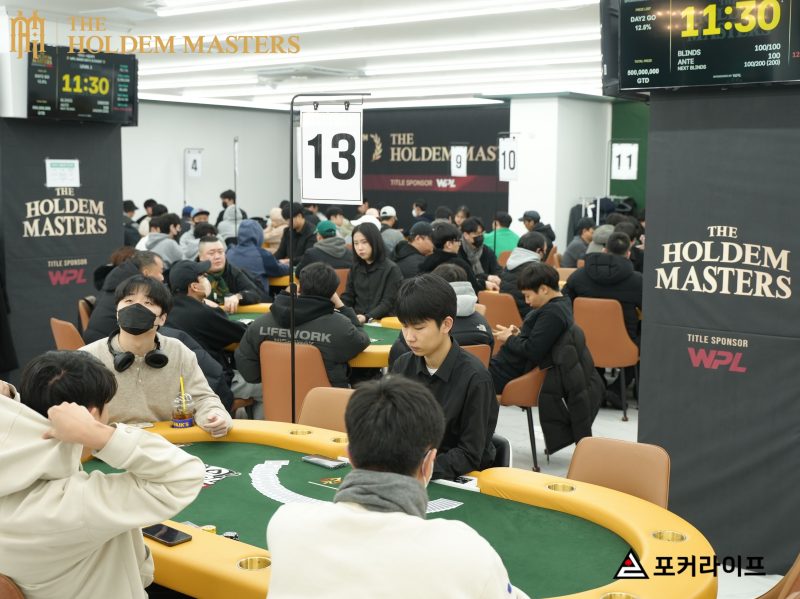 [4th The Holdem Masters M/E Day1B] 1.24